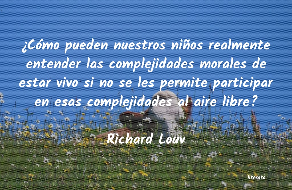 frases de Richard Louv