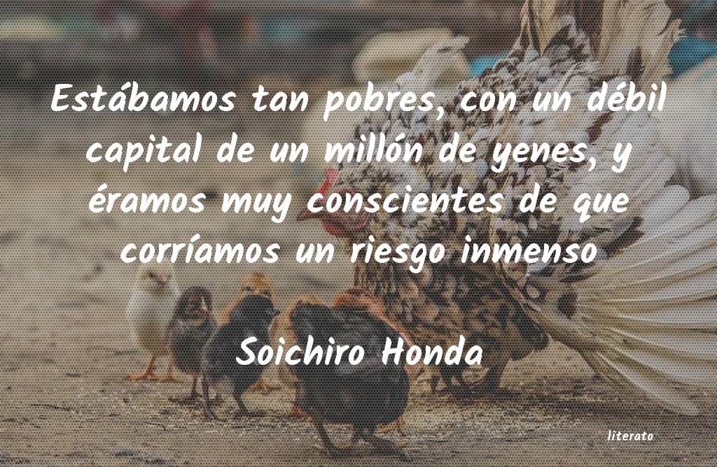 frases de Soichiro Honda