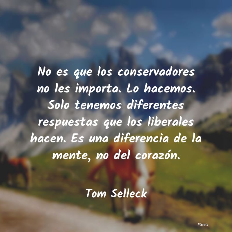 frases de Tom Selleck