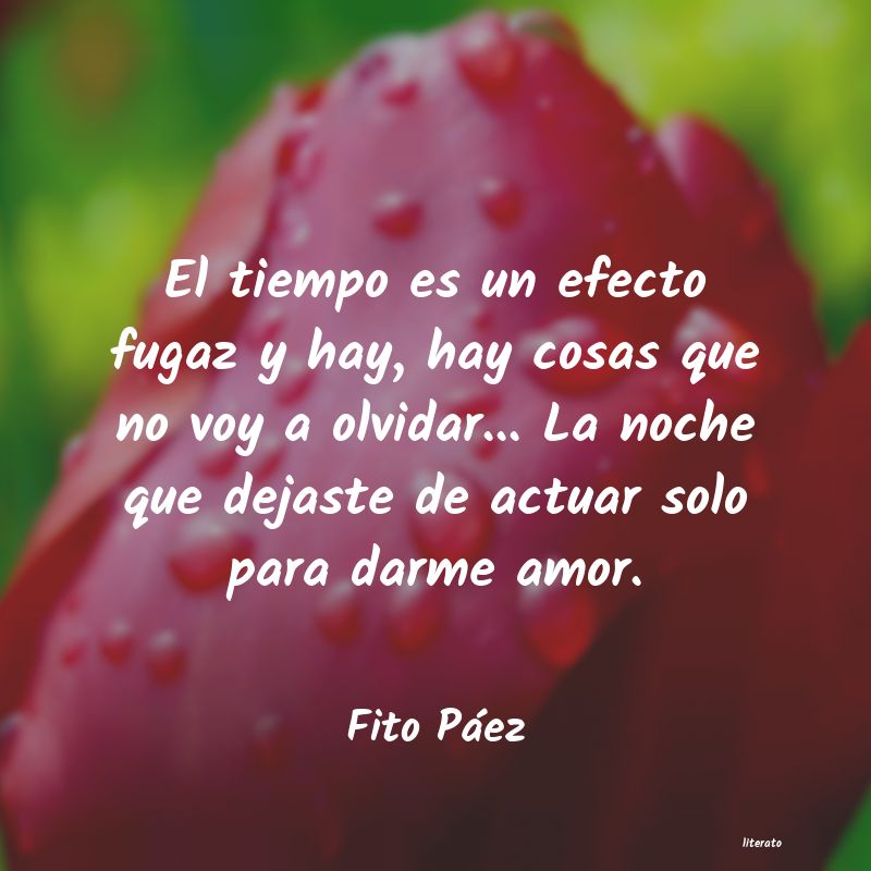 Frases de Fito Páez