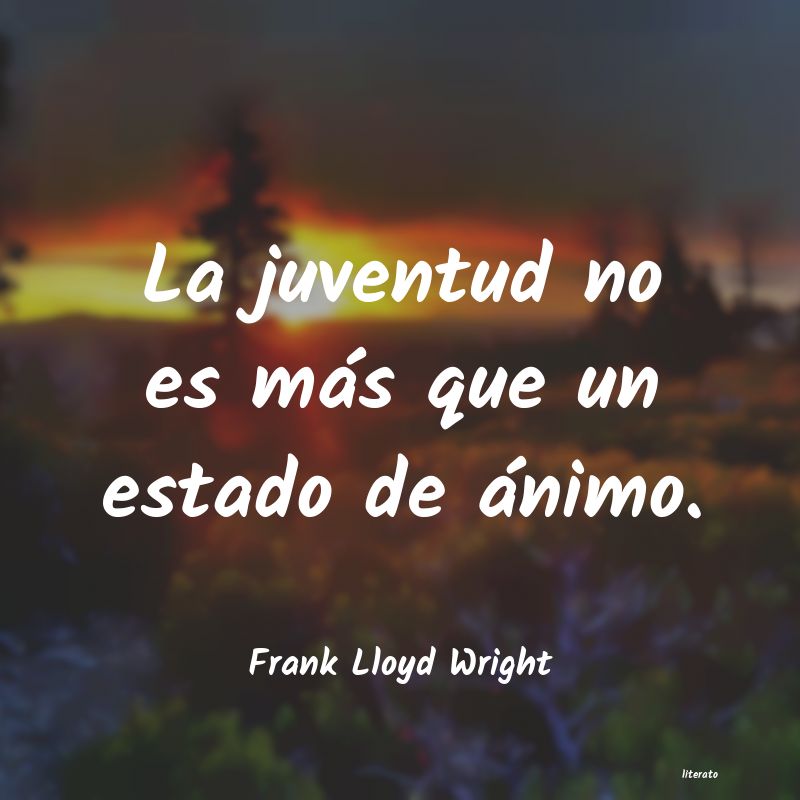 Frases de Frank Lloyd Wright