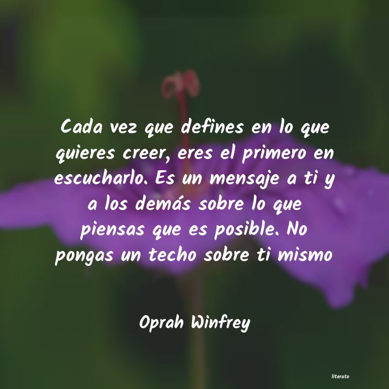 Frases de Oprah Winfrey