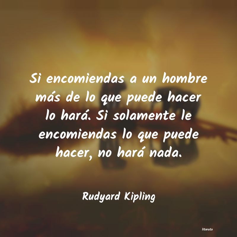 Frases de Rudyard Kipling