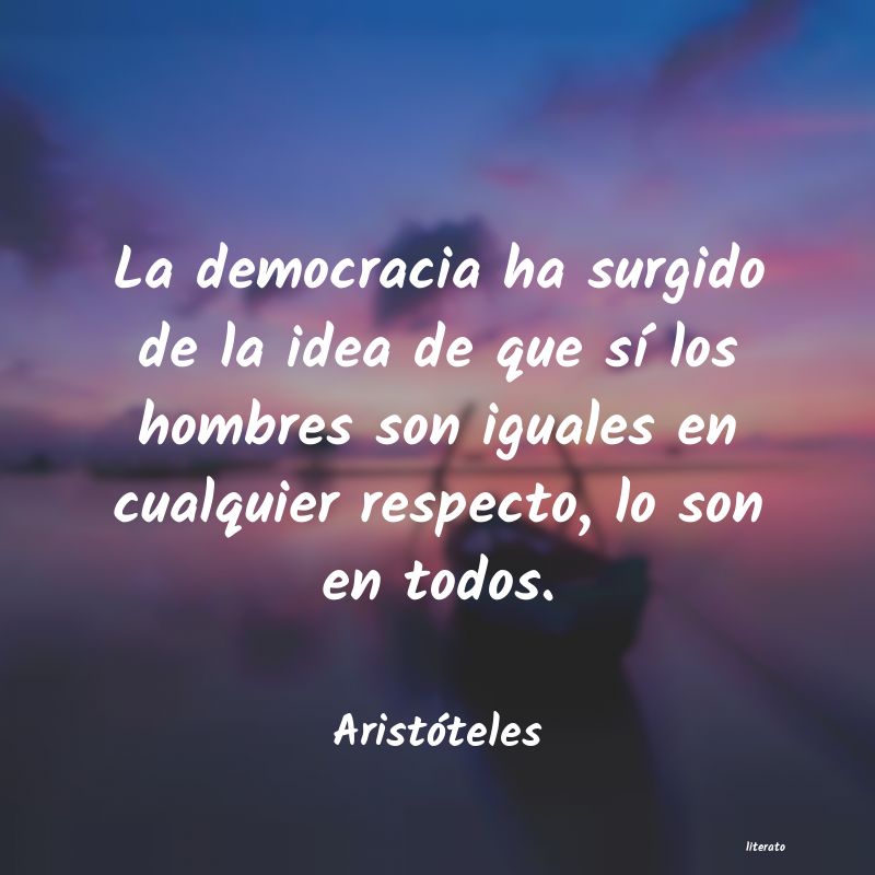 Frases de Aristóteles