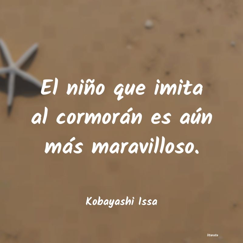 frases de Kobayashi Issa