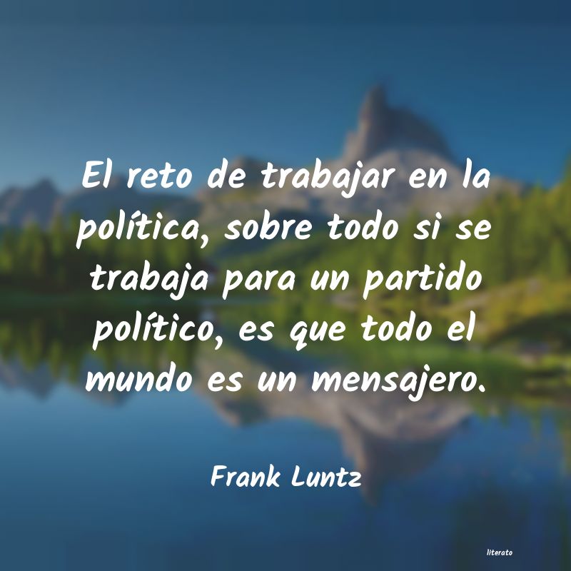 Frases de Frank Luntz