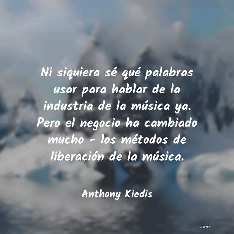 frases de Anthony Kiedis