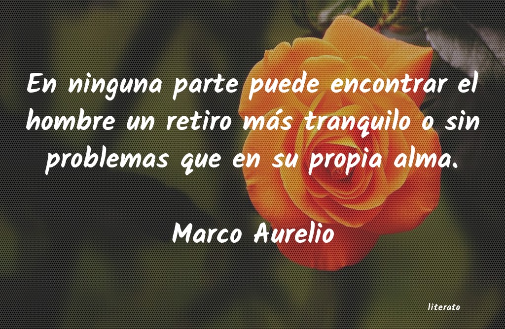frases de Marco Aurelio