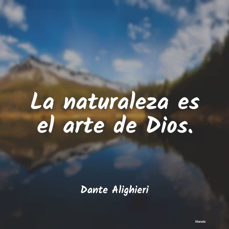 Frases de Dante Alighieri