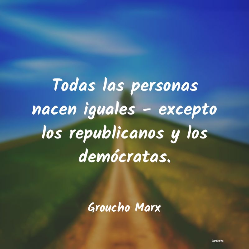 Frases de Groucho Marx