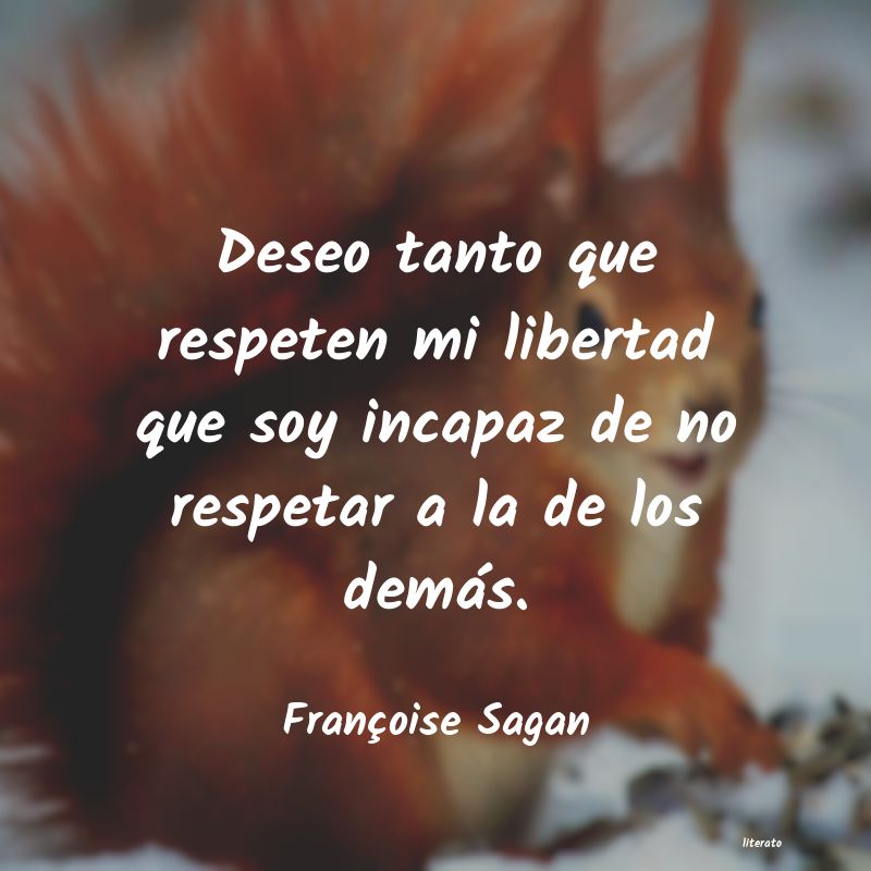 Frases de Françoise Sagan