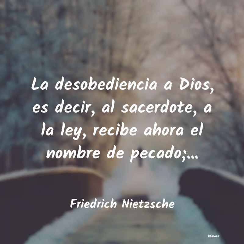 Frases de Friedrich Nietzsche