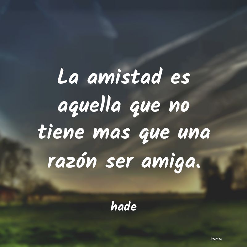 Frases de hade