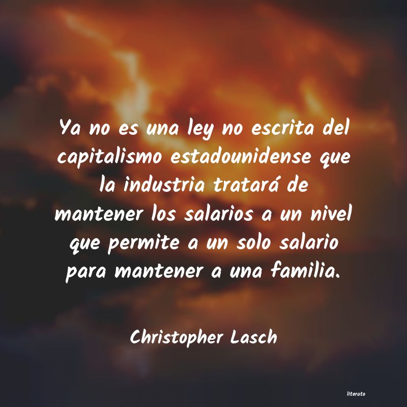 Frases de Christopher Lasch