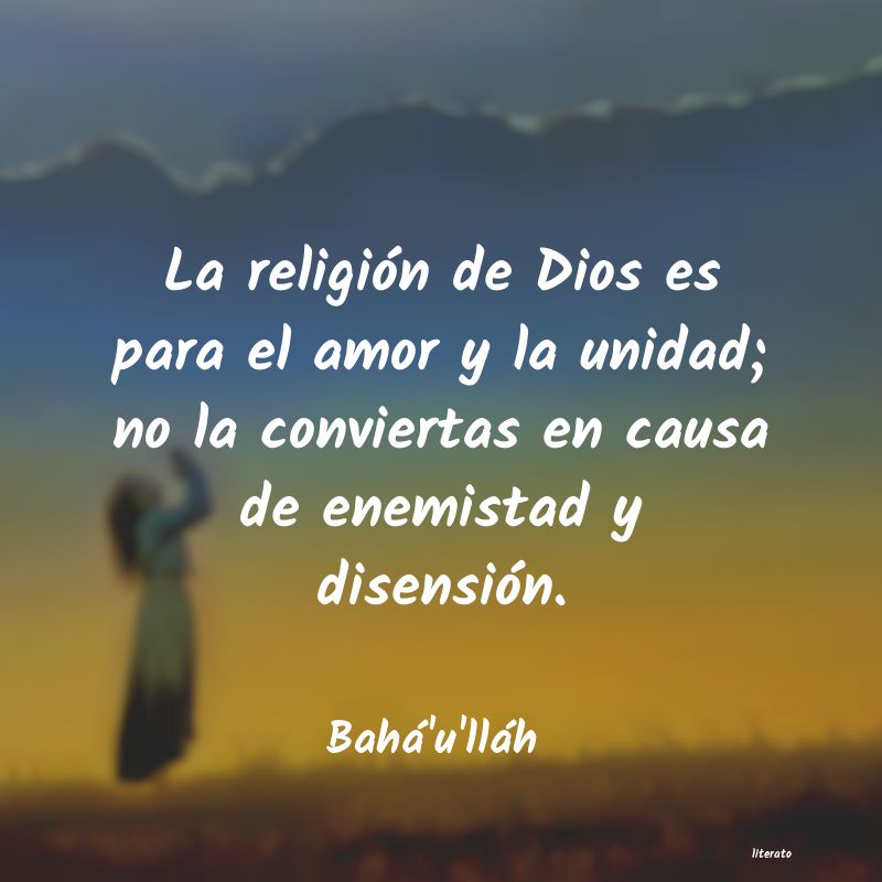 Frases de Bahá'u'lláh