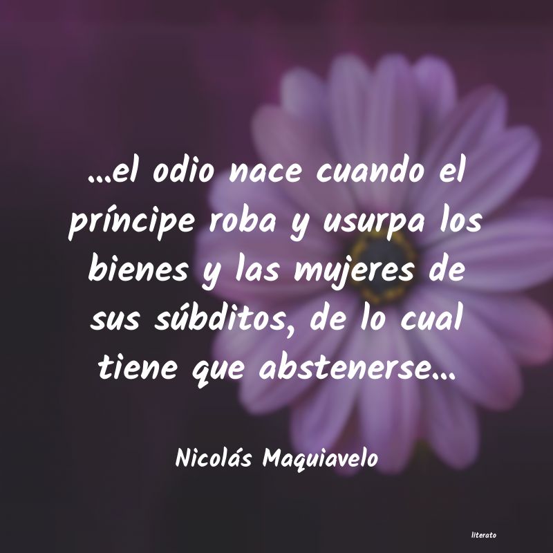 frases de NicolÃ¡s Maquiavelo
