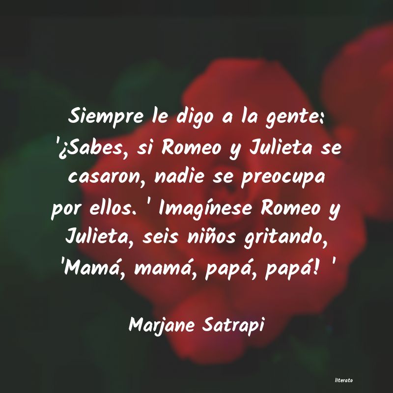 frases de Marjane Satrapi