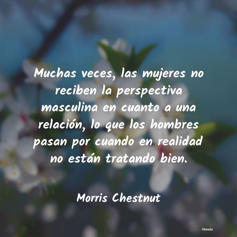 Frases de Morris Chestnut