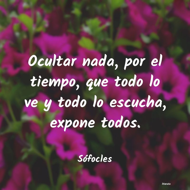 frases de Sófocles