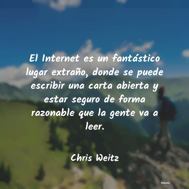 frases de Chris Weitz