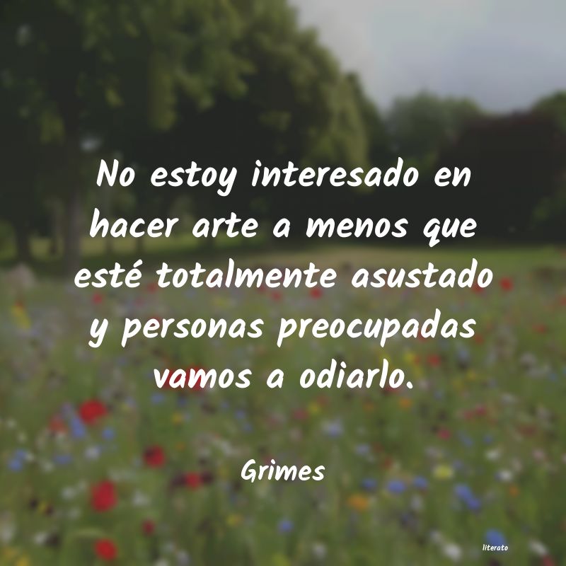 frases de Grimes