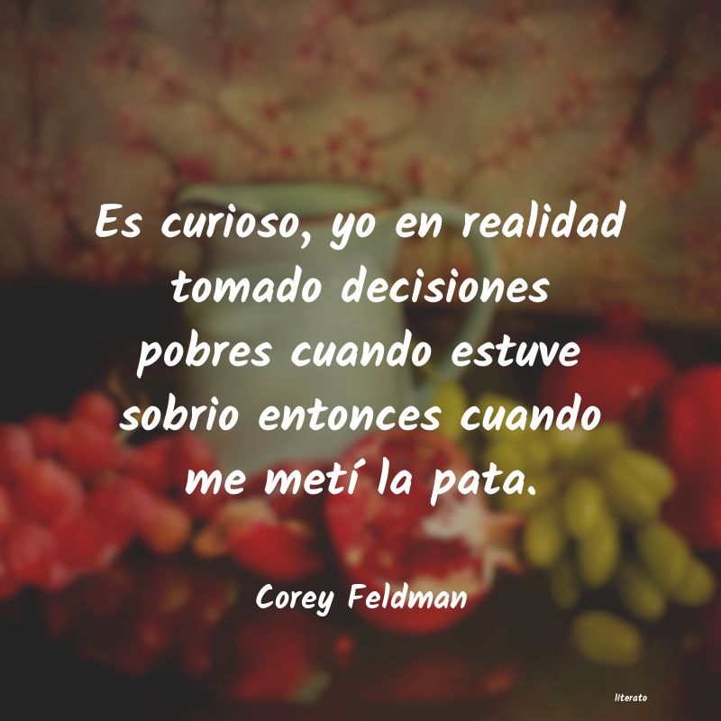 Frases de Corey Feldman