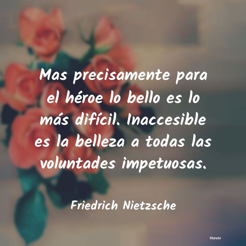 nietzsche codicia
