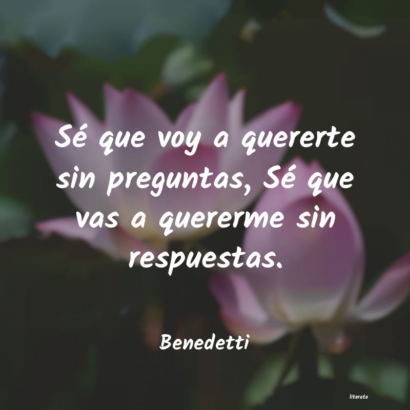 Frases de Benedetti