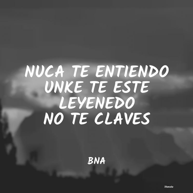 Frases de BNA