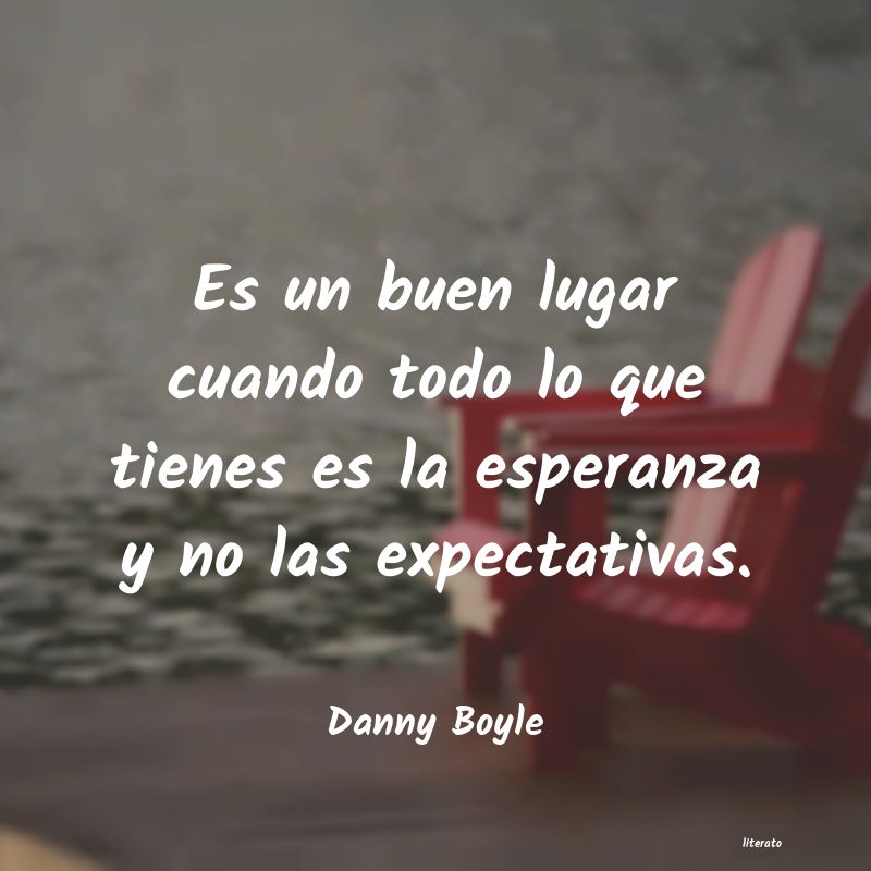 Frases de Danny Boyle