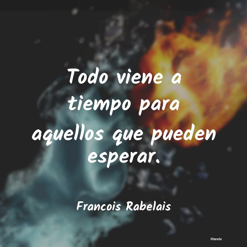 frases de Francois Rabelais
