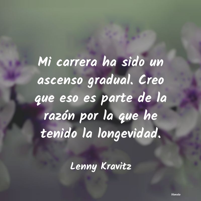 frases de Lenny Kravitz