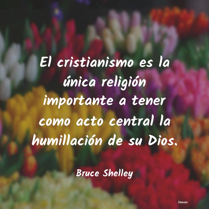 Frases de Bruce Shelley