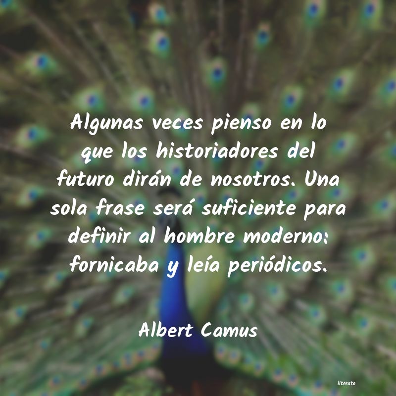 Frases de Albert Camus