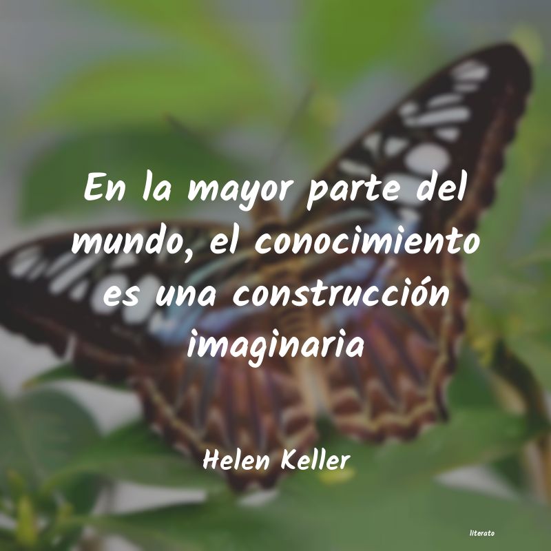 frases de Helen Keller