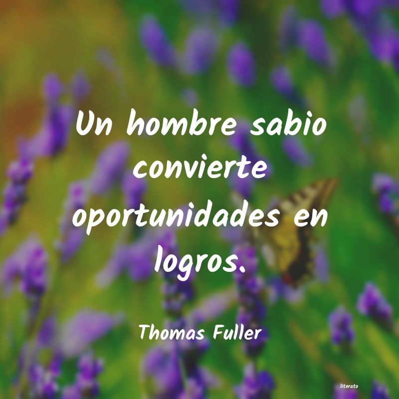 frases de Thomas Fuller