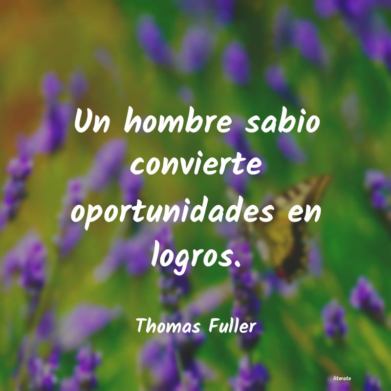 Frases de Thomas Fuller