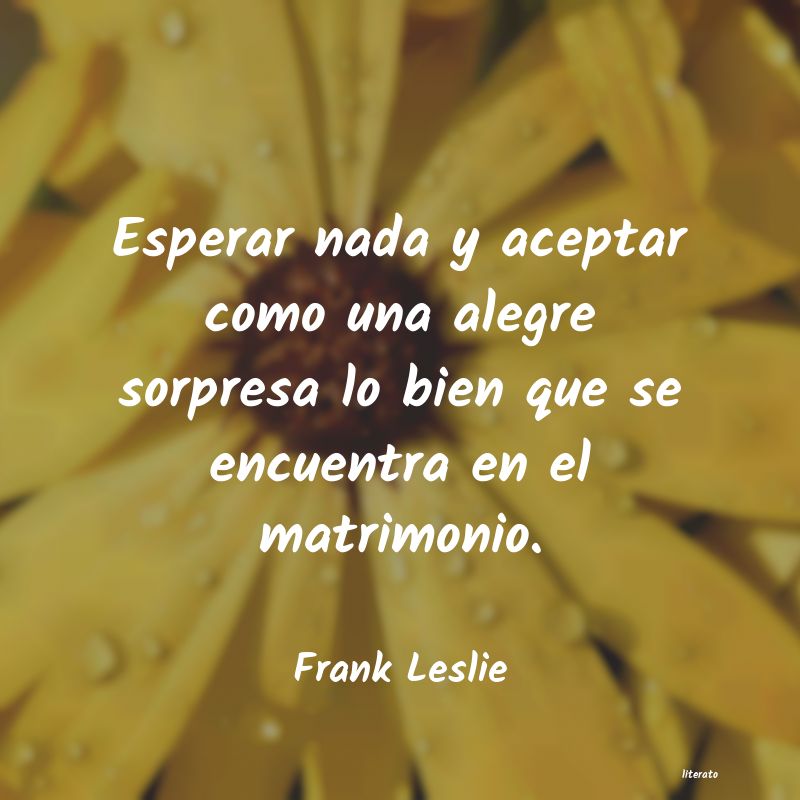 Frases de Frank Leslie