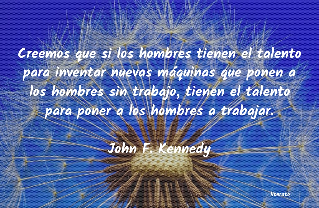 frases de John F. Kennedy