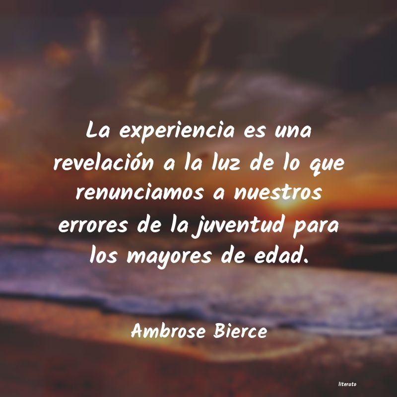 Frases de Ambrose Bierce