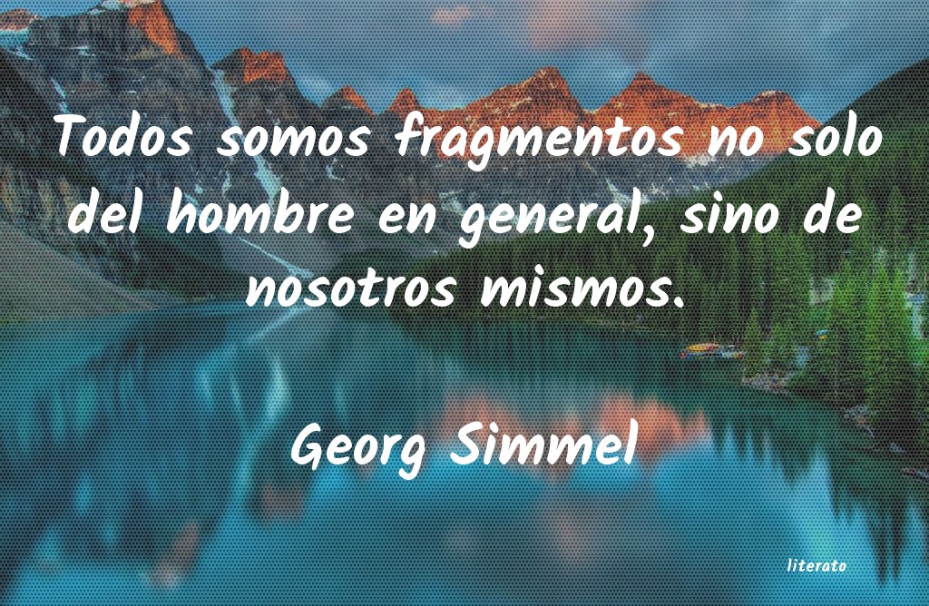 frases de Georg Simmel