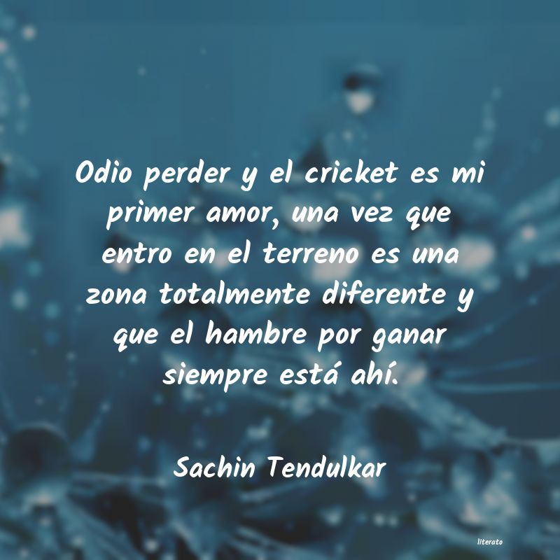 Frases de Sachin Tendulkar