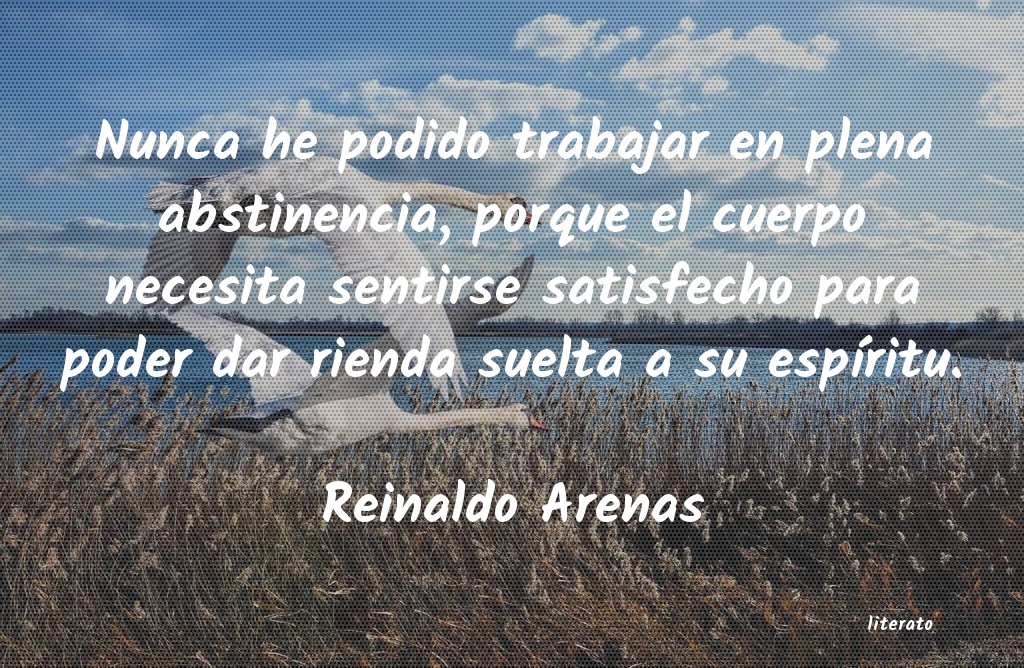 Frases de Reinaldo Arenas