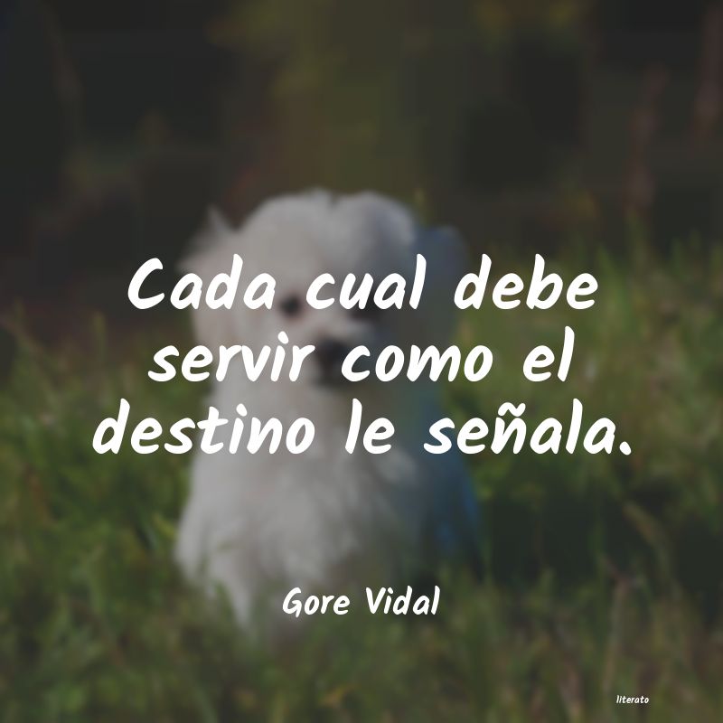 Frases de Gore Vidal