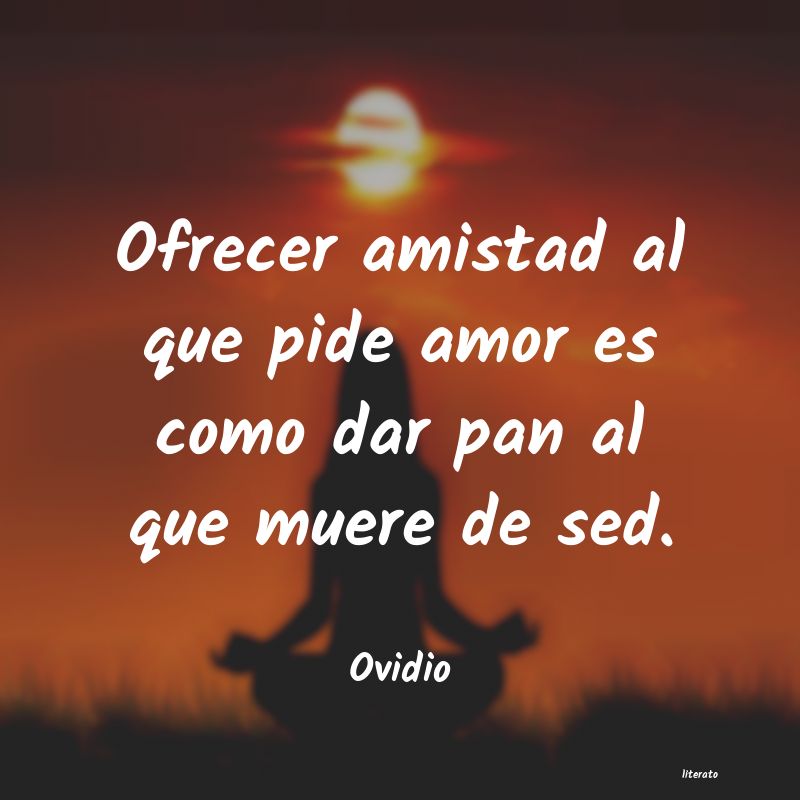 Frases de Ovidio