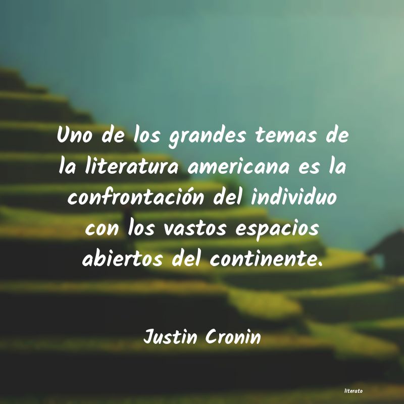 frases de Justin Cronin