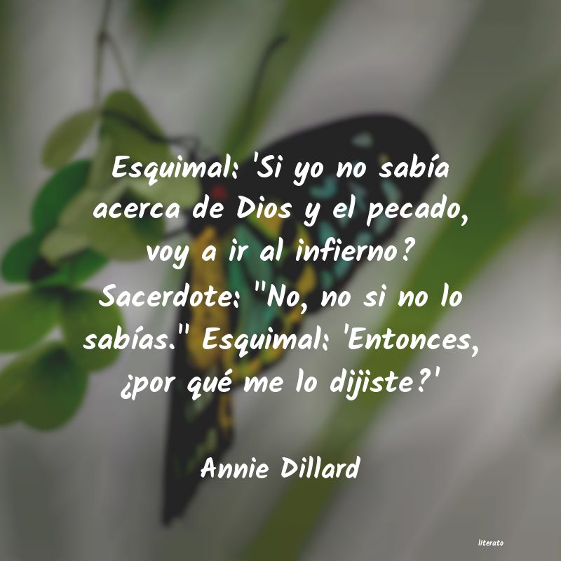 Frases de Annie Dillard