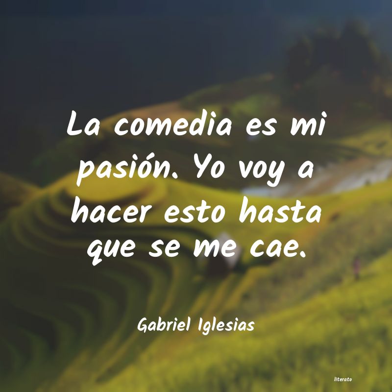 Frases de Gabriel Iglesias