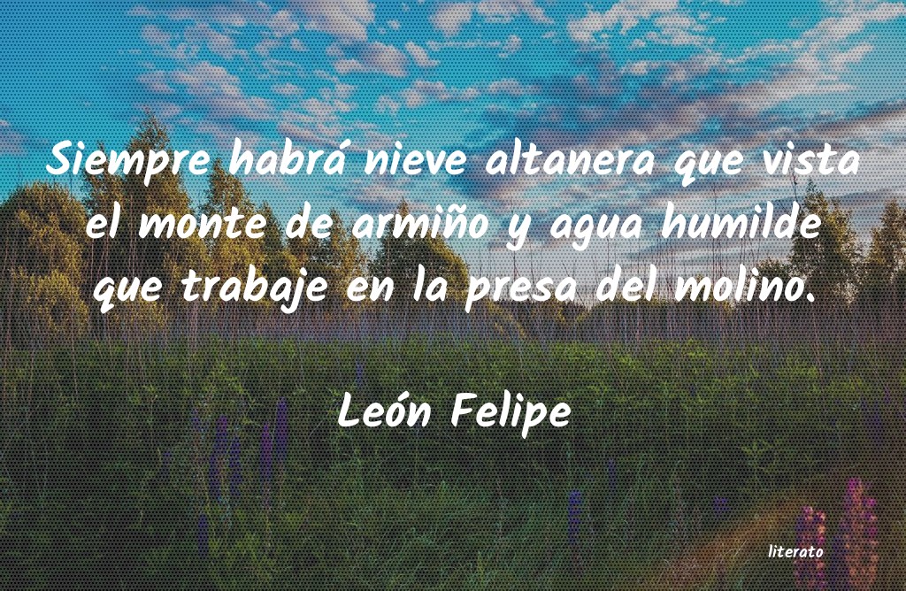 Frases de León Felipe