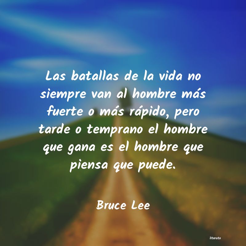 frases de Bruce Lee